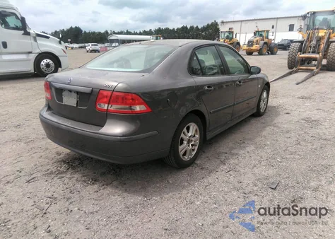 2006 Saab 9-3 2.0T из США, поврежденный, VIN YS3FD45Y261019360